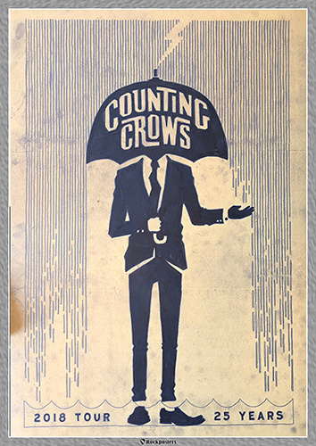 Good Counting Crows 2018 Tour Poster